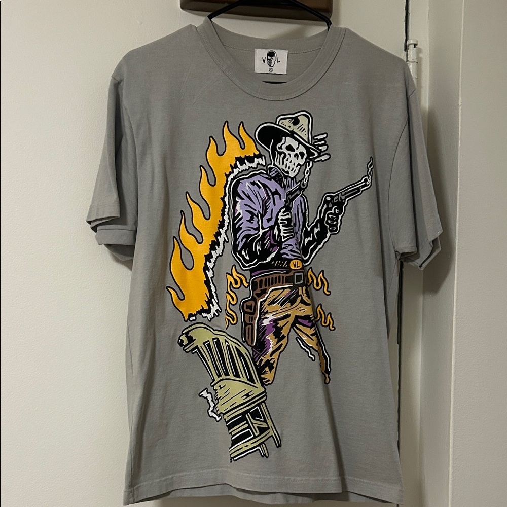 Gray Graphic T-Shirt